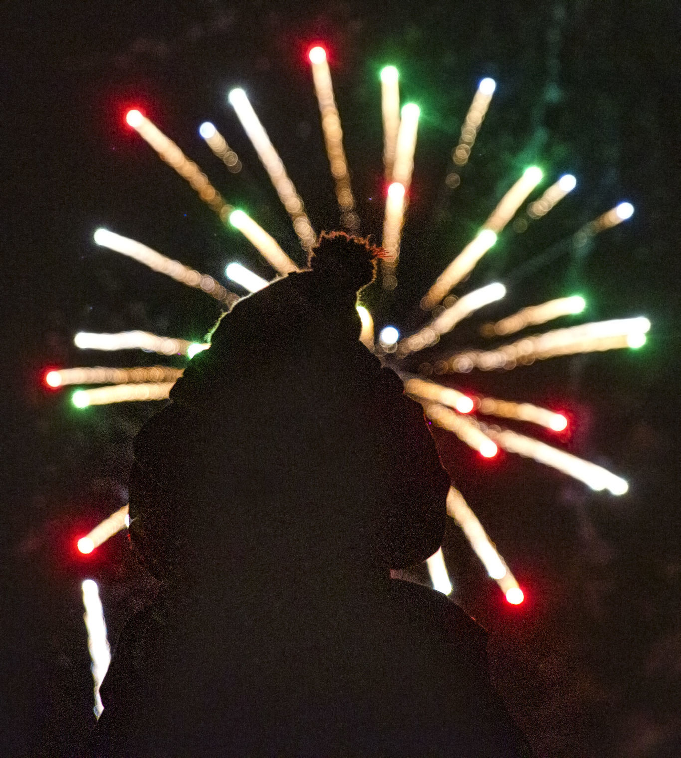 Christmas in the Nighttime Sky
